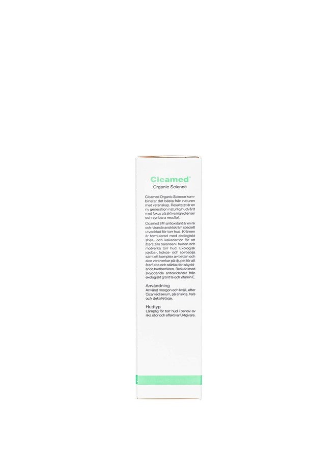 Cicamed 24h Antioxidant Moisturizer for Dry Skin, Organic Science - Image 5